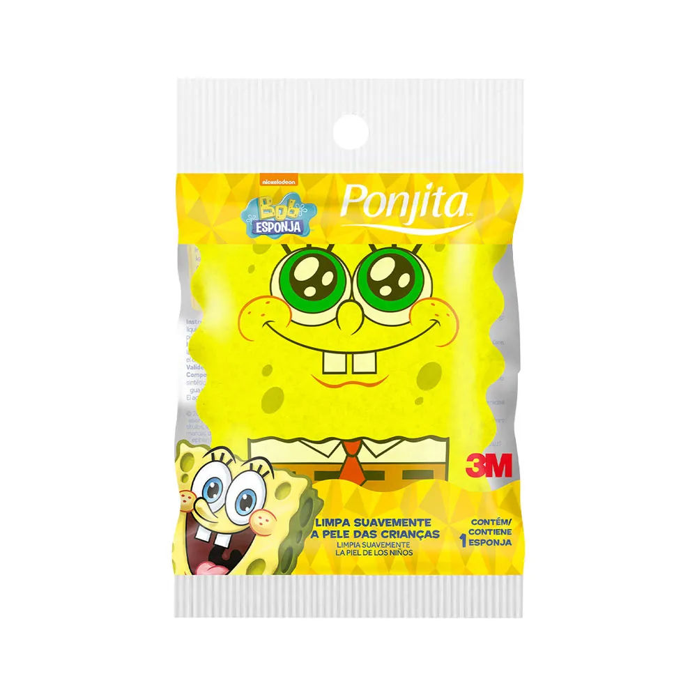 Esponja 3m Ponjita Bob Esponja