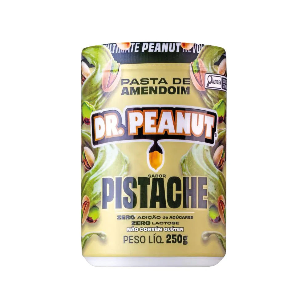 Pasta de Amendoim Dr  Peanut Pistache 250g