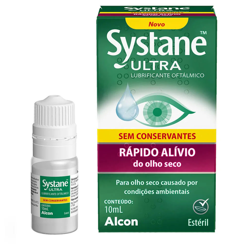 Systane Ultra Sem Conservantes 10Ml Alcon