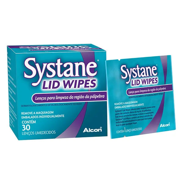 Systane Lid Wipes Com 30 Lenços
