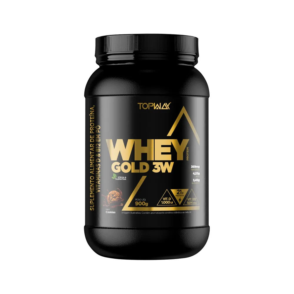 Topway Whey Gold 3w 900gr Cookies