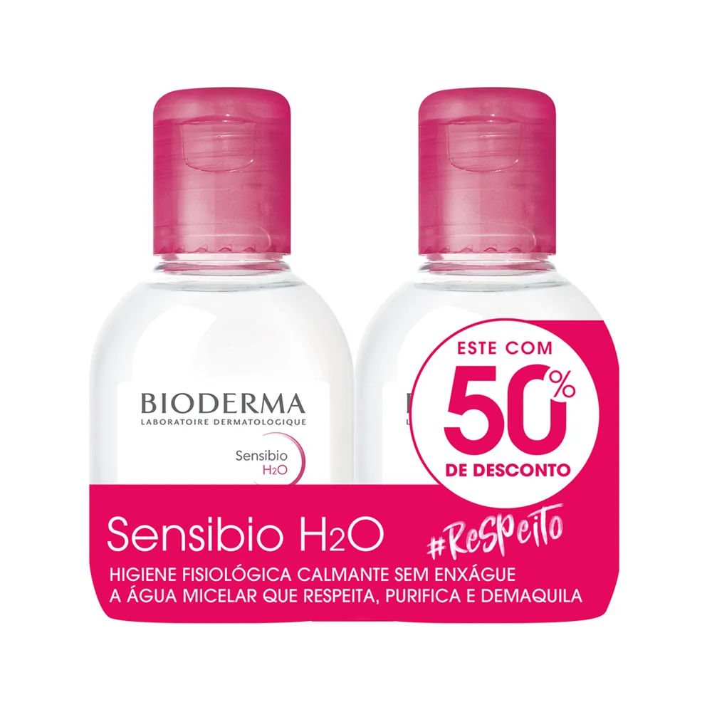 Sensibio Bioderm Solucao Micelar 100+100ml Promocional