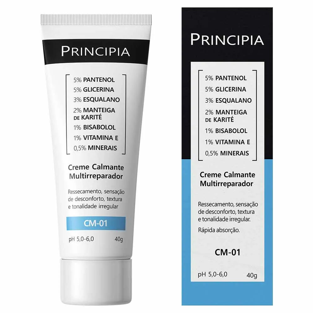 Principia Creme Calmante MultiReparador CM-01 40g