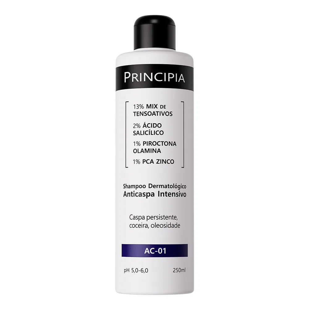 Shampoo Dermatologico Anticaspa Intensivo Principia Ac-01 250ml