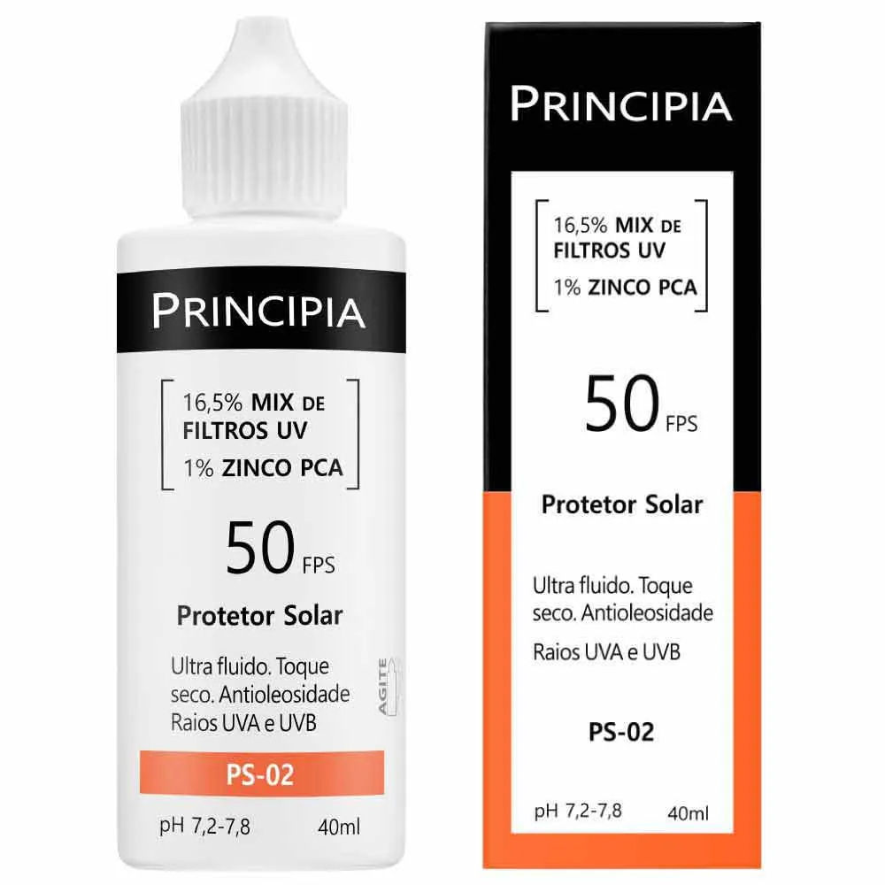 Protetor Solar Principia Ps-02 Fps50 40ml