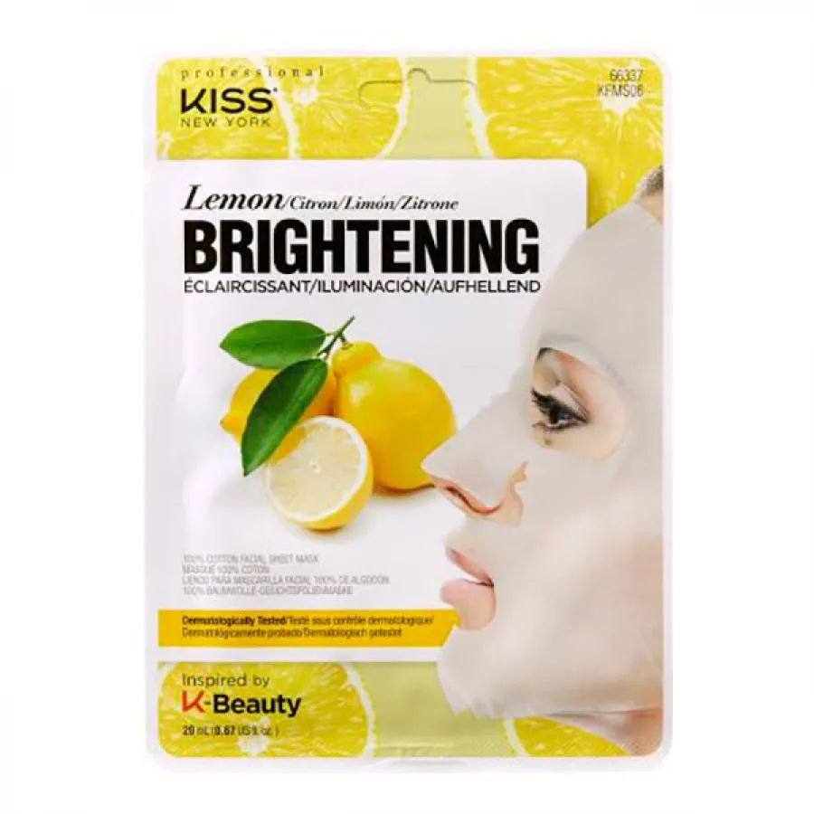 Mascara Facial Kiss New York Lemon 20ml