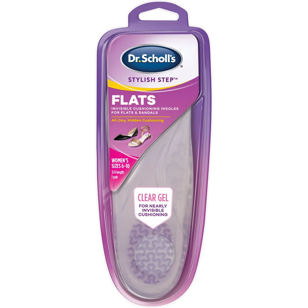 Palmilha Dr.scholl's Femenina Com 1 Flats Transparente