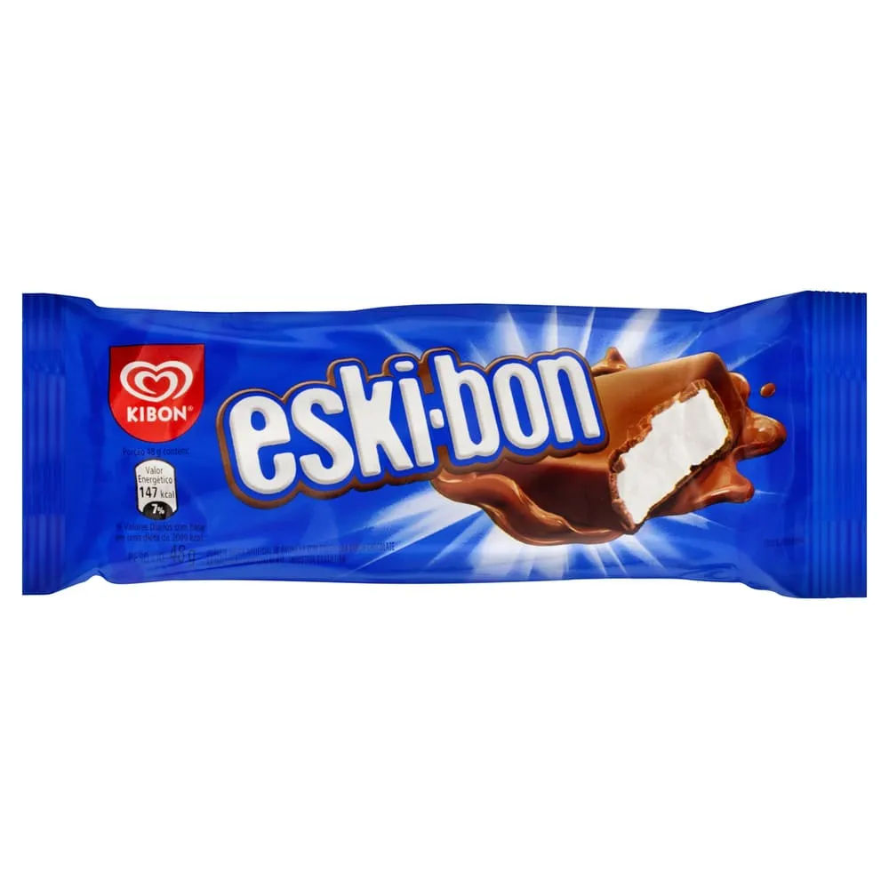 Sorvete Kibon Eskibon Bombom Gelado 79ml/48g