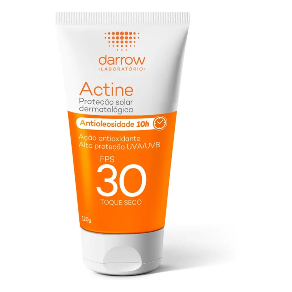 Protetor Solar Facial Dermatológico Darrow Actine Fps30 120g