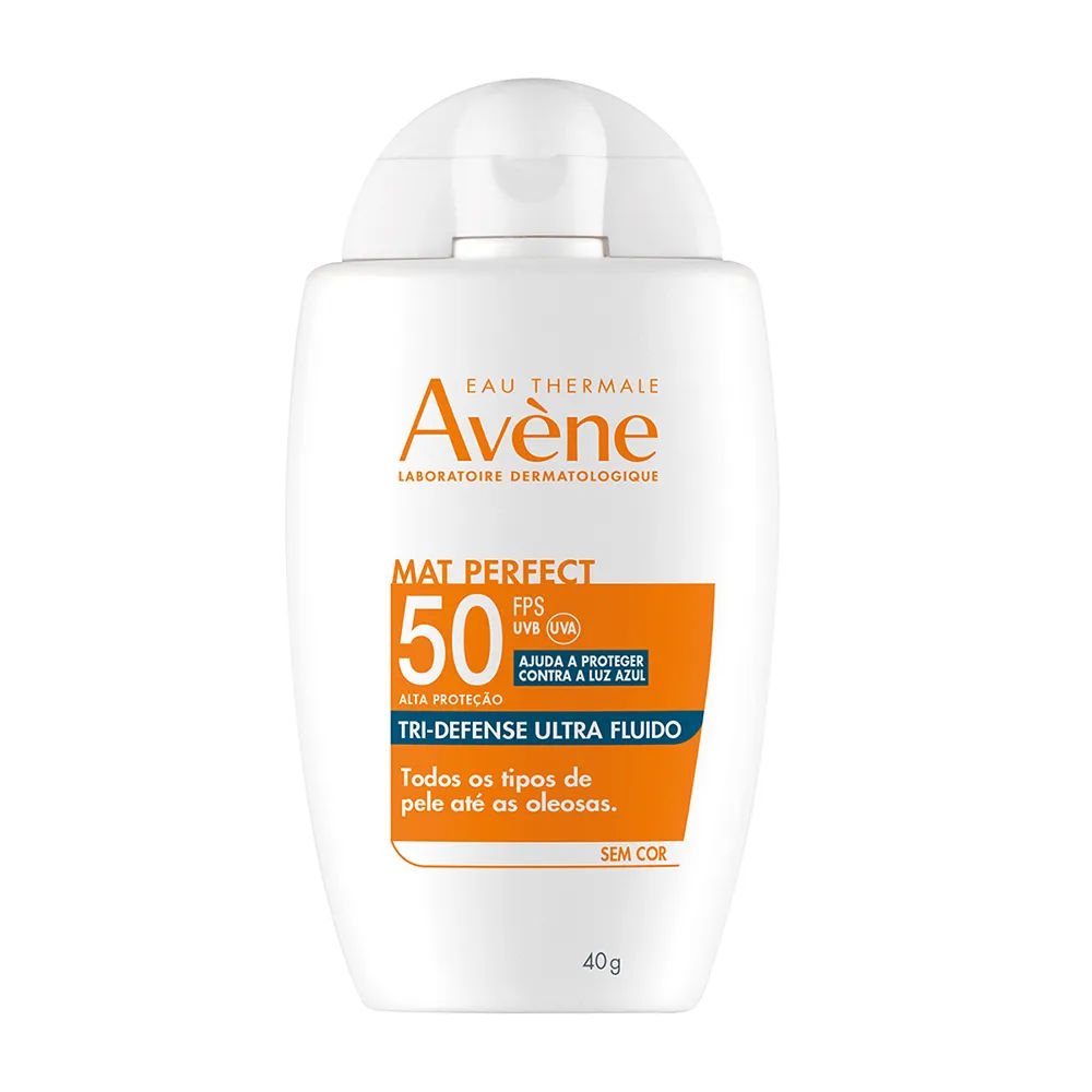Protetor Solar Facial Avène Mat Perfect Tri-defense Ultra Fluido Fps50  40g