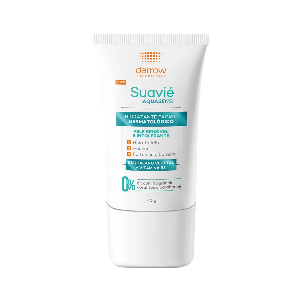 Hidratante Facial Dermatológico Darrow Suavié Aquasensi Pele Sensível  40g
