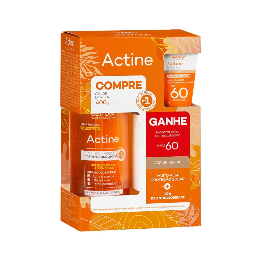 Actine Gel De Limpeza 400+20gr Fps60 Cor Universal Especial