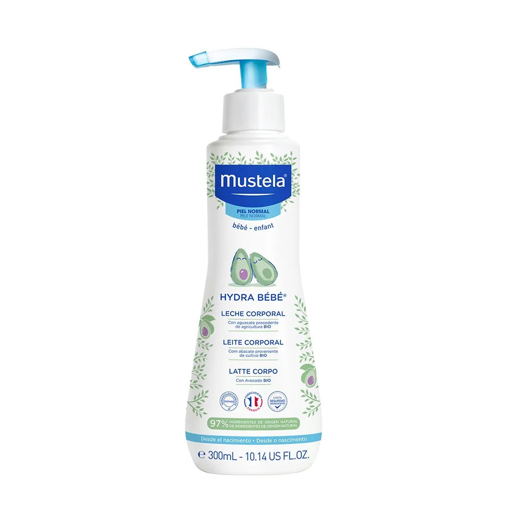 Hidratante Corporal Mustela Hydra Bebê Com Abacate Orgânico 300ml