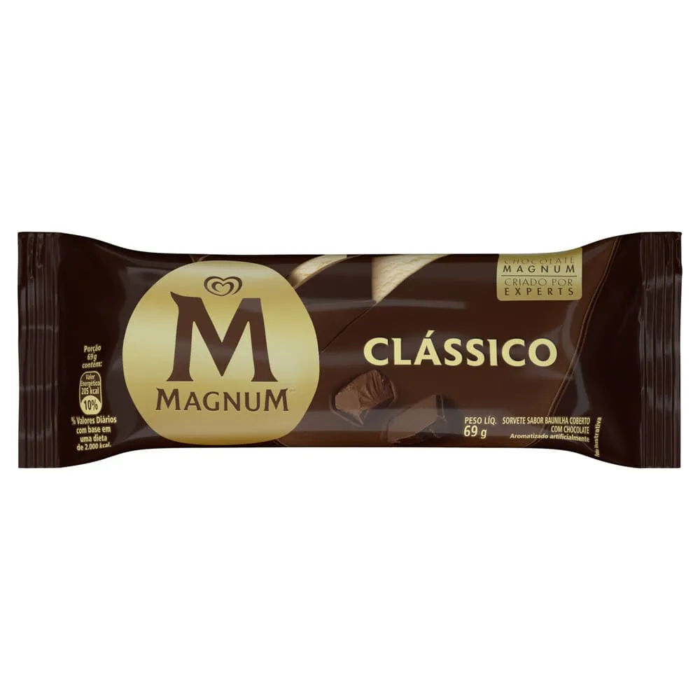 Picolé Kibon Magnum Clássico 69g