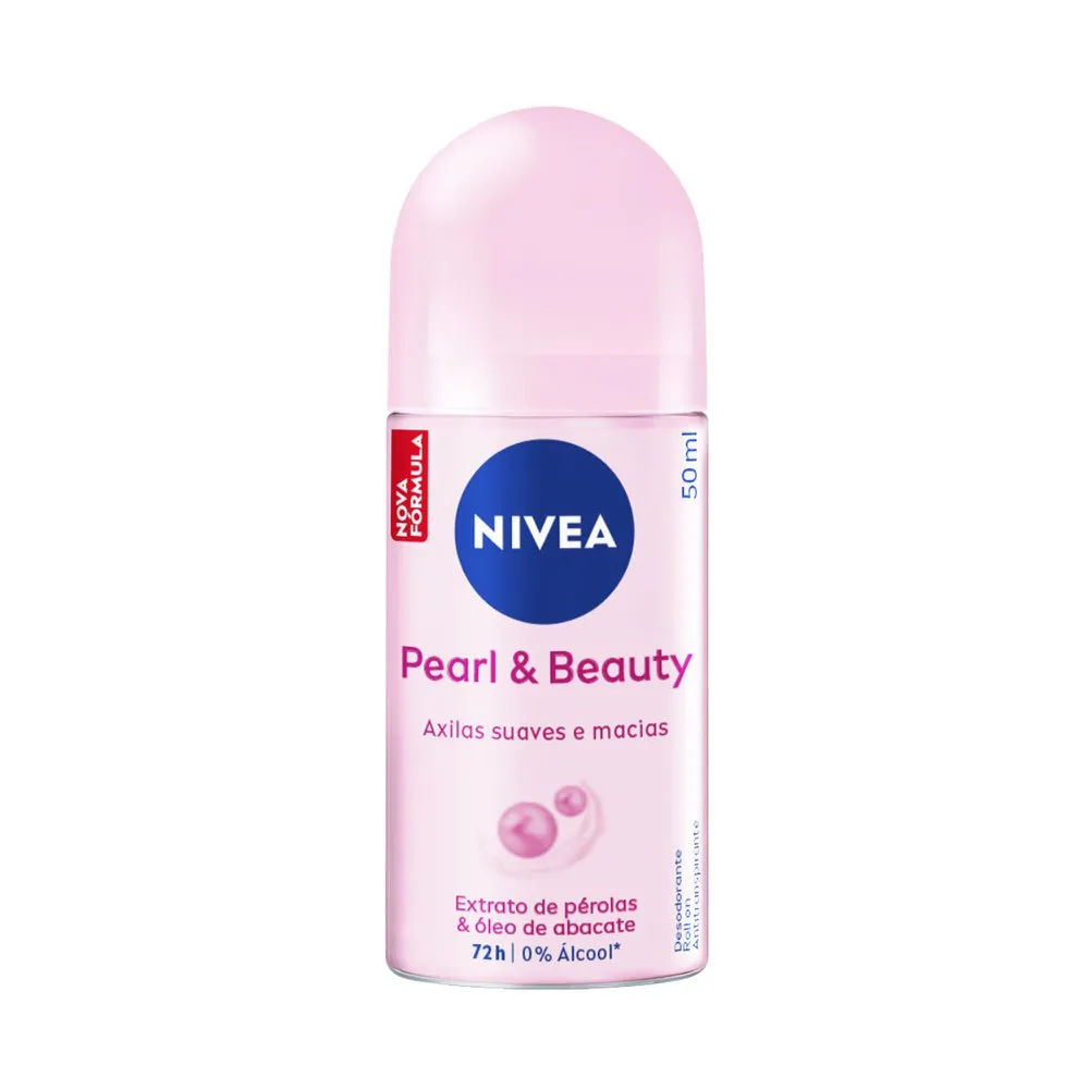 Desodorante Roll-on Nivea Pearl & Beauty 50ml