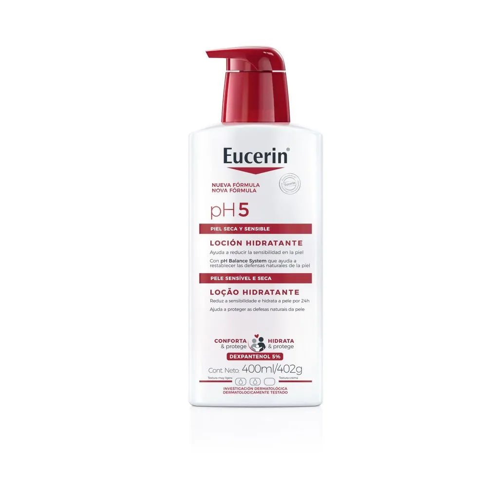 Locao Hidratante Eucerin Ph5 Pele Sensivel E Seca 400ml