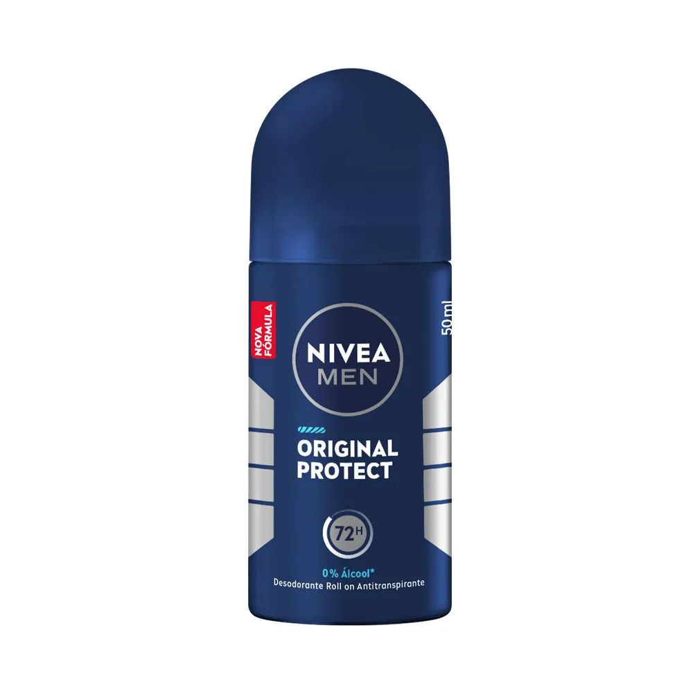 Desodorante Antitranspirante Roll-On Nivea Men Original Protect 50ml
