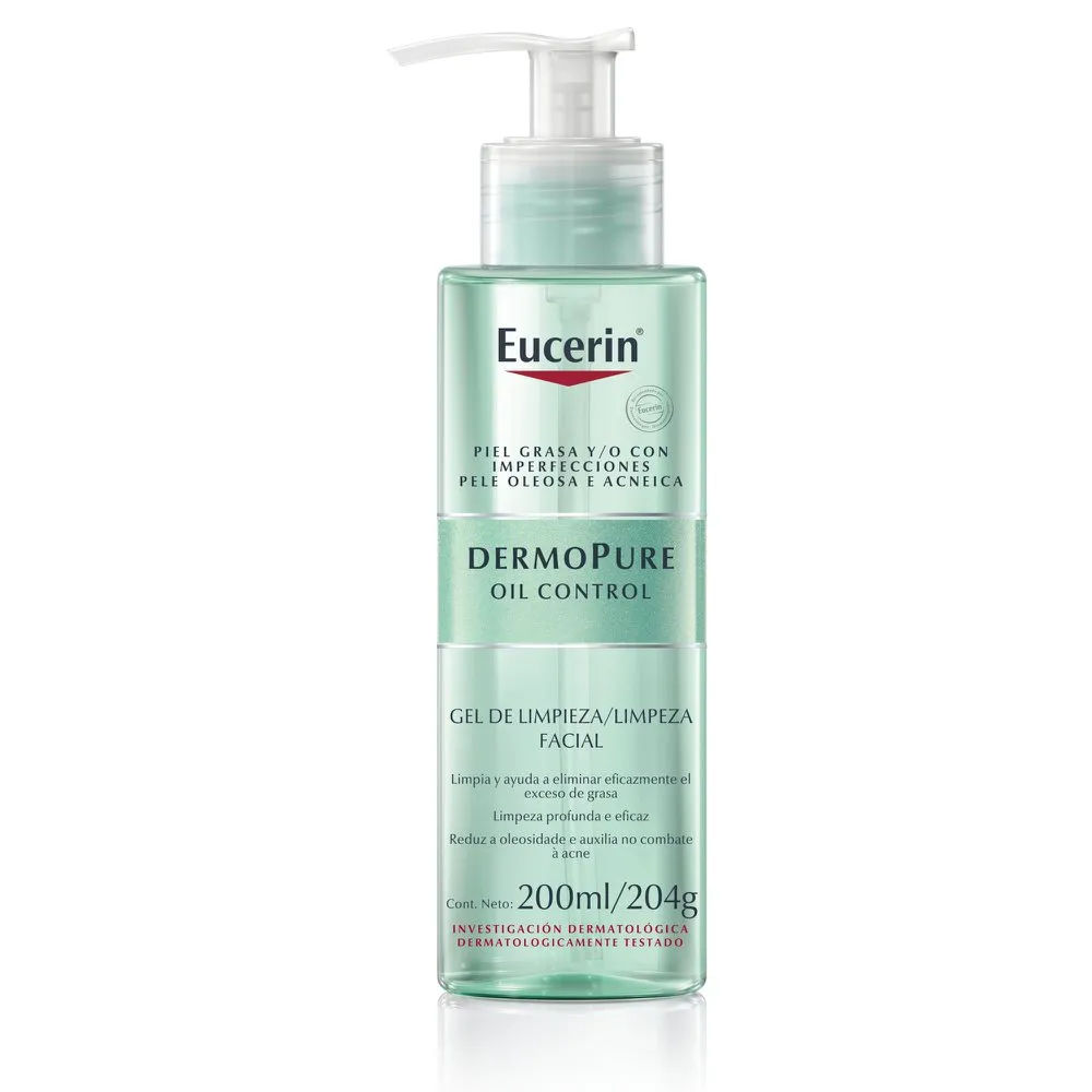Gel de Limpeza Eucerin Dermo Pure Oil Control 200ml