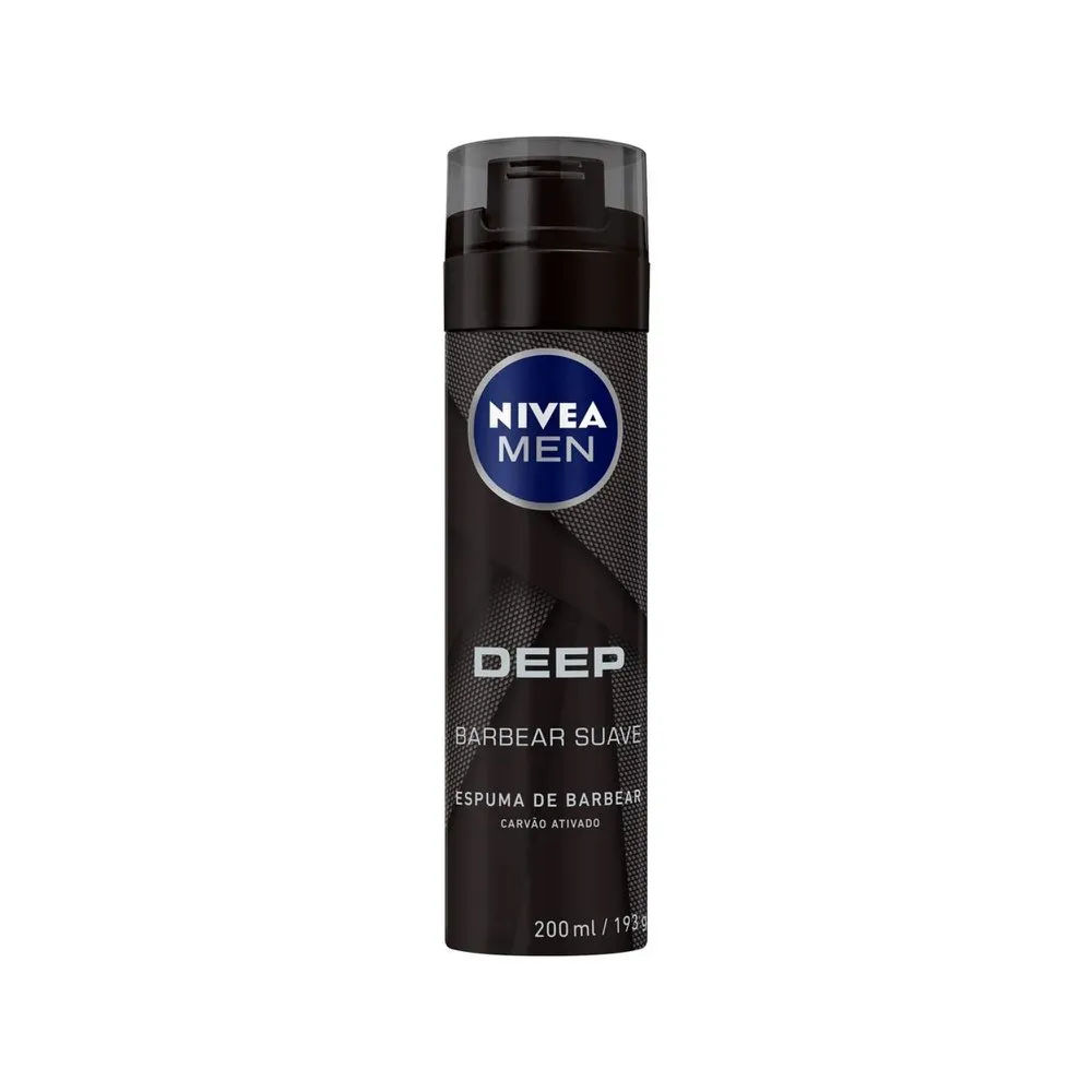 Espuma de Barbear Deep Nivea Men 200ml