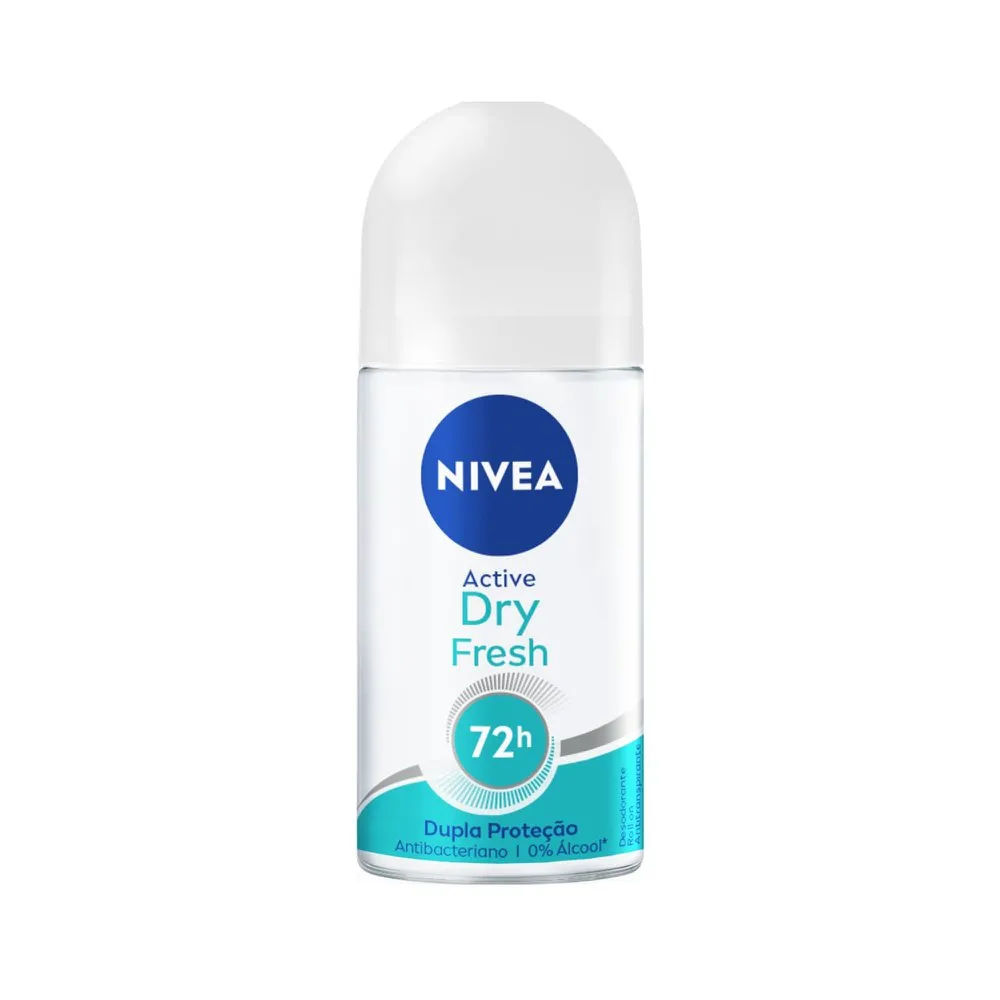 Desodorante Antitranspirante Roll On Nivea Active Dry Fresh 50ml