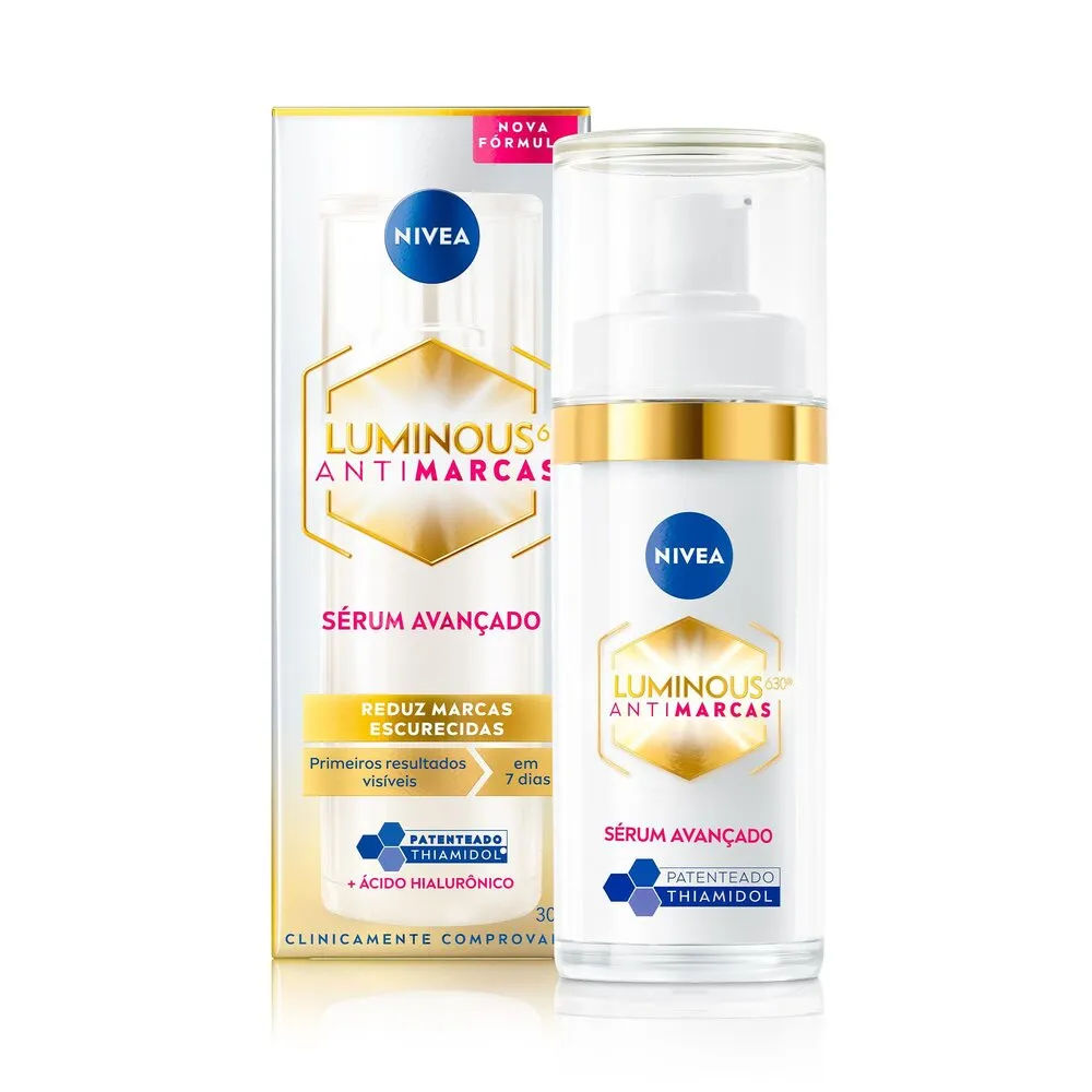 Sérum Facial Nivea Luminous 630 Avançado Antimarcas Escurecidas 30ml
