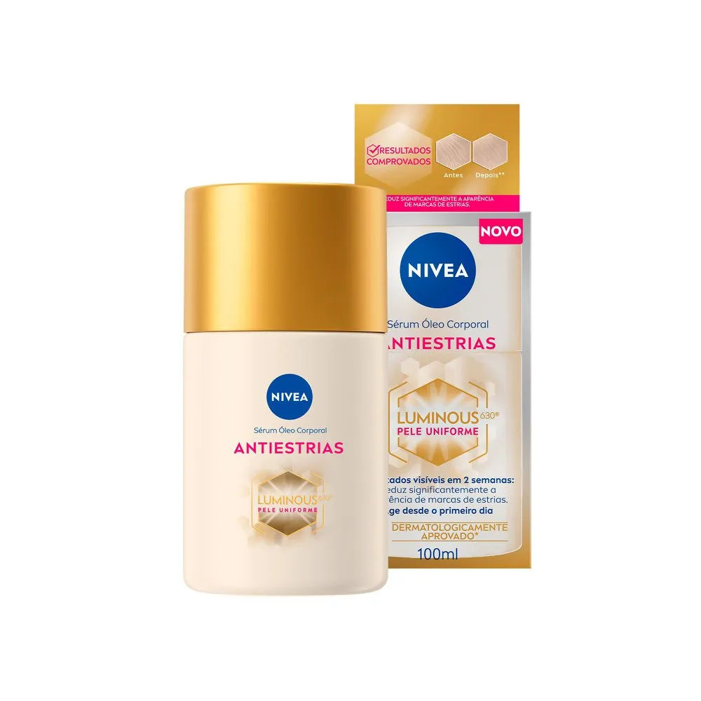Serum Oleo Corporal Antiestrias Nivea Luminous 630 100ml