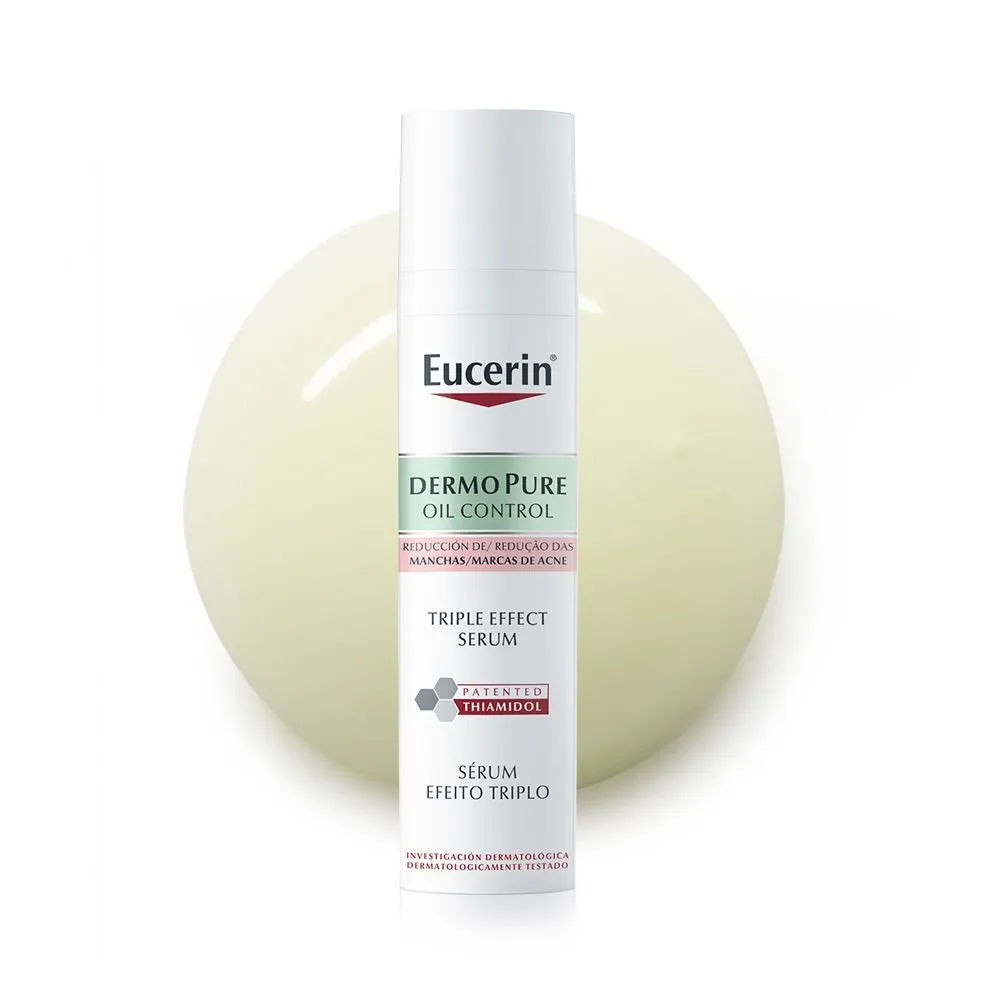 Eucerin Sérum Facial Antiacne Dermo Pure Efeito Triplo 40ml
