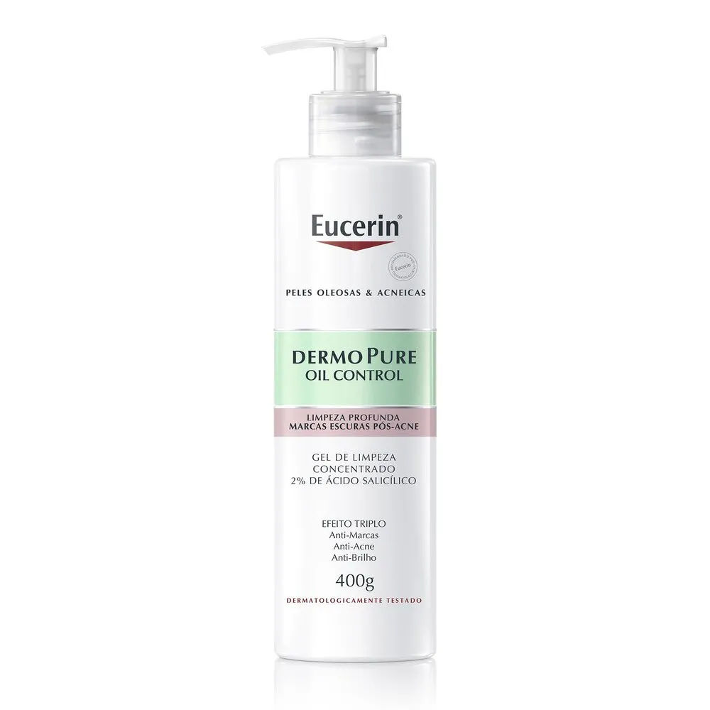Gel De Limpeza Concentrado Eucerin Dermopure Oil Control 400gr
