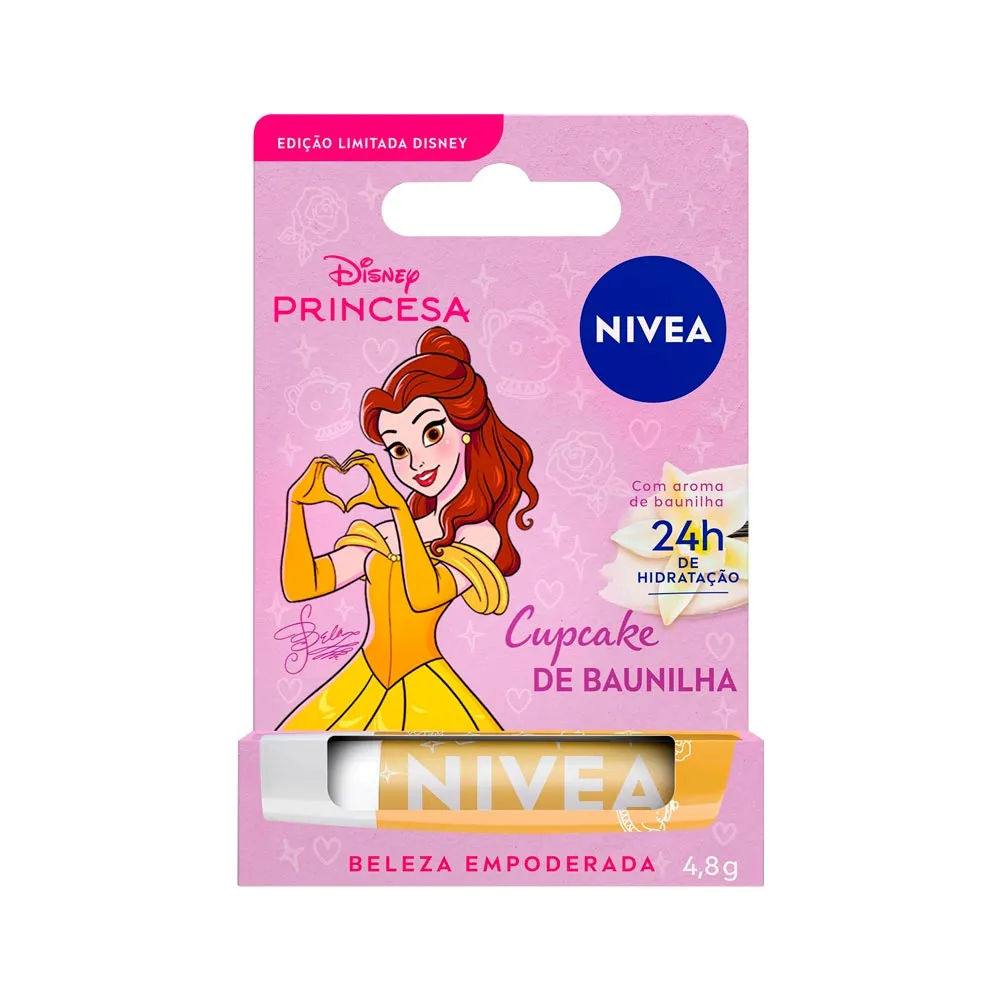 Hidratante Labial Nivea Lip Care Baunilha Bela 4,8g