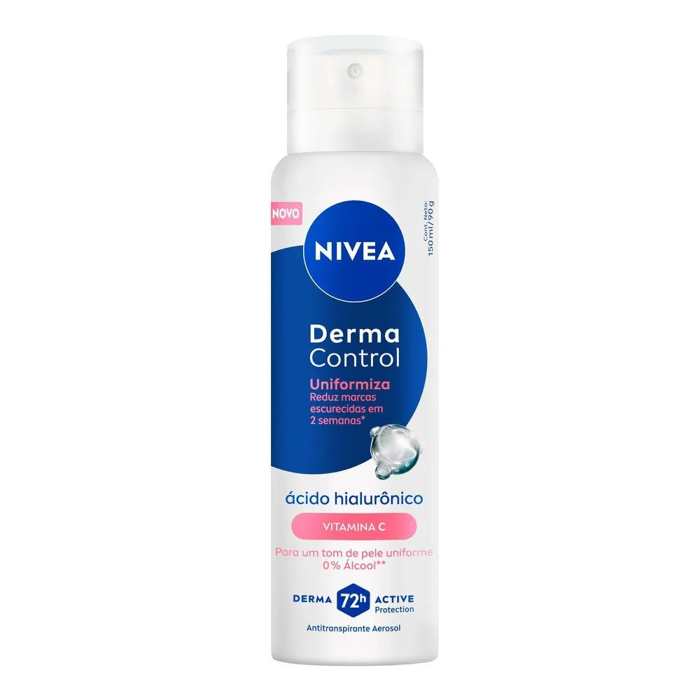 Desodorante Aerossol Nivea Derma Control Uniformiza 150ml