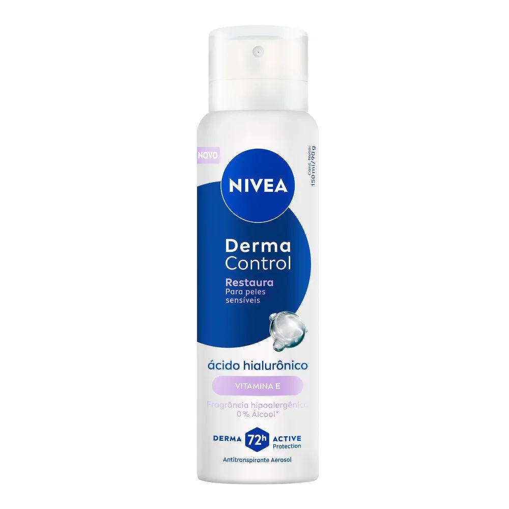 Desodorante Aerossol Nivea Derma Control Restaura 150ml