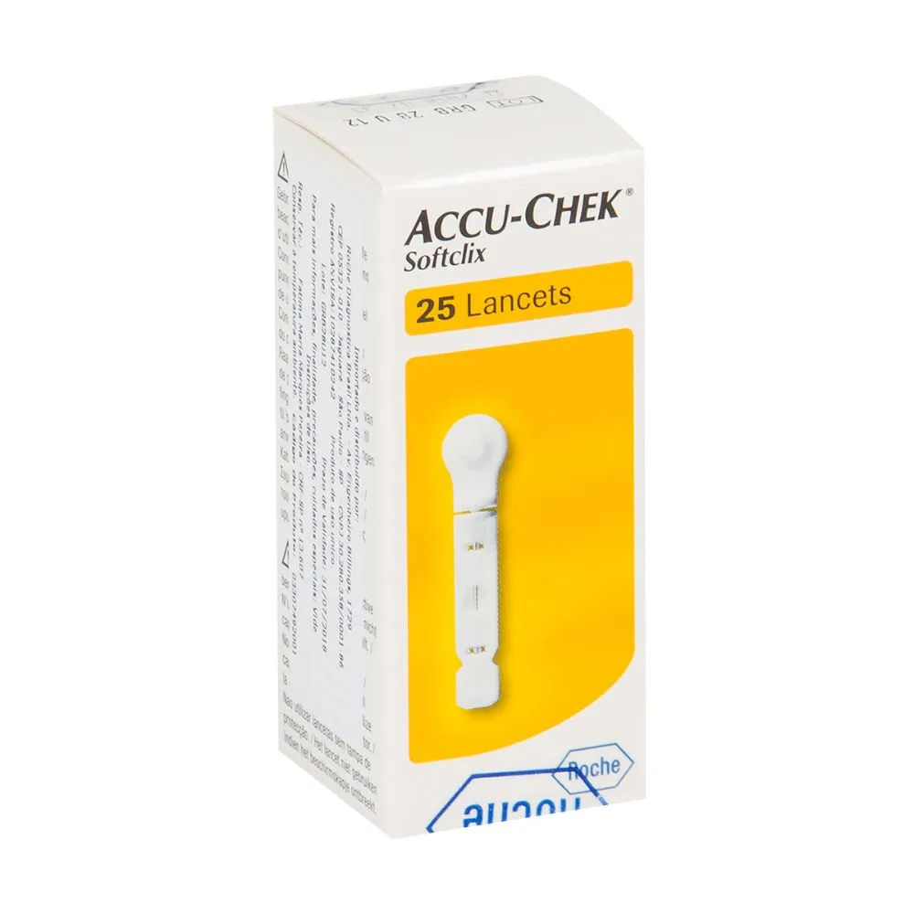 Lancetas Accu-Chek Softclix 25 Unidades Roche
