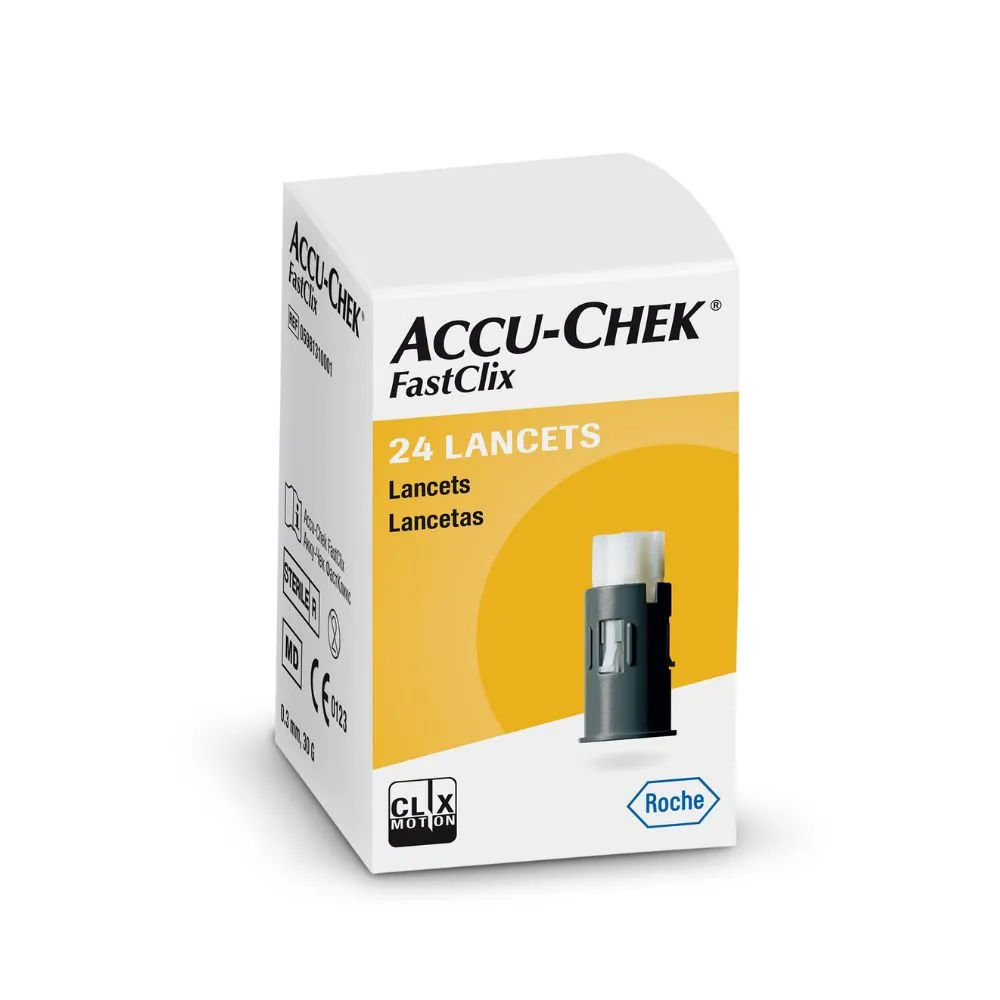 Lancetas Accu-Chek FastClix 24 Unidades Roche