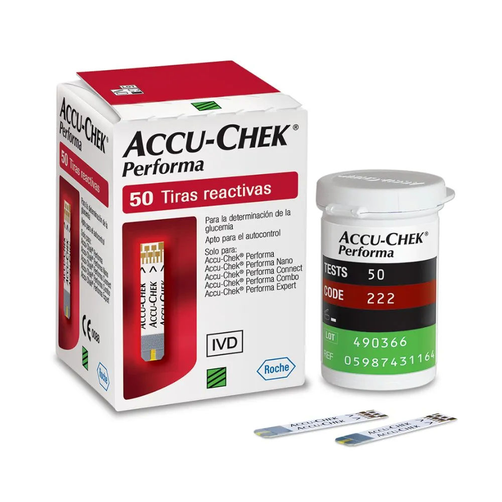 Tira Accu-chek Performa 50 Unidades