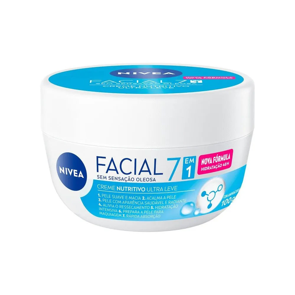 Creme Facial Nivea Nutritivo 100g