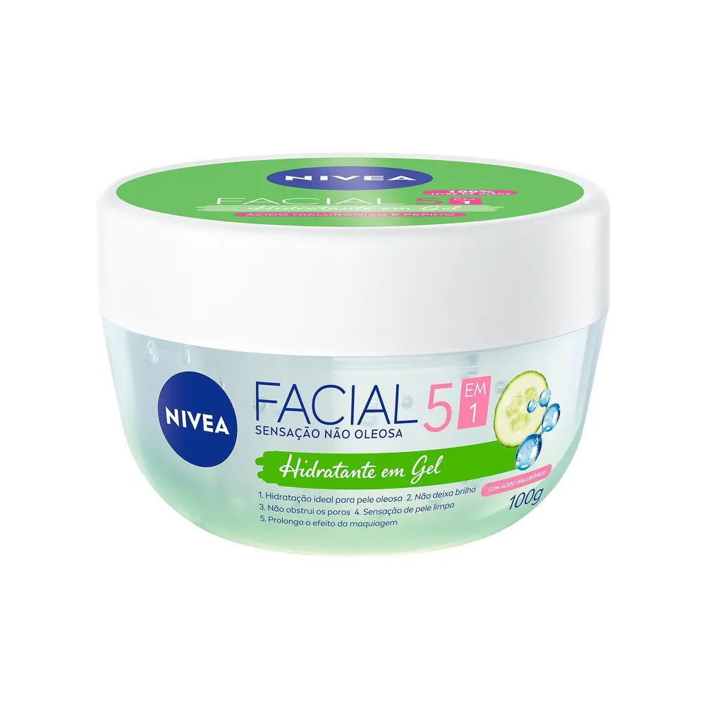 Creme Nivea Facial 100gr Hidratante Gel