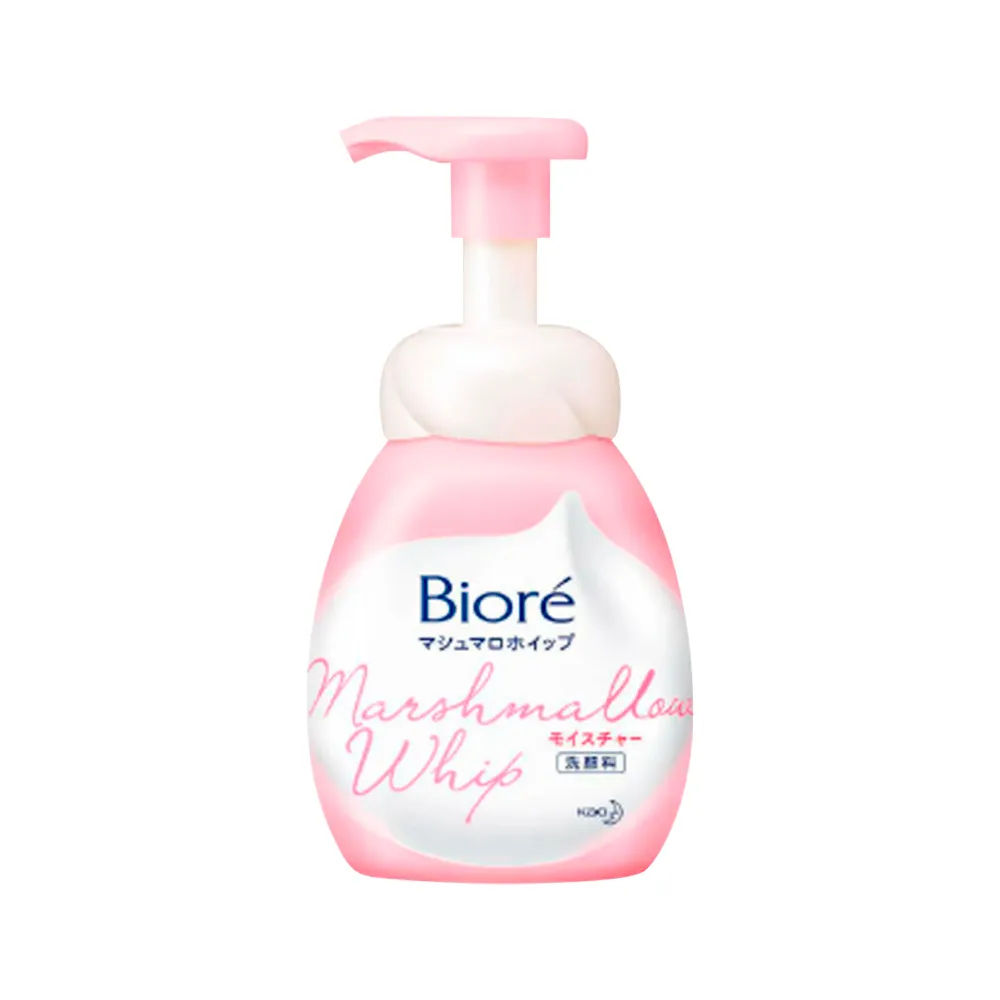 Sabonete Facial em Espuma Bioré Marshmallow Whip Moisture com 150ml