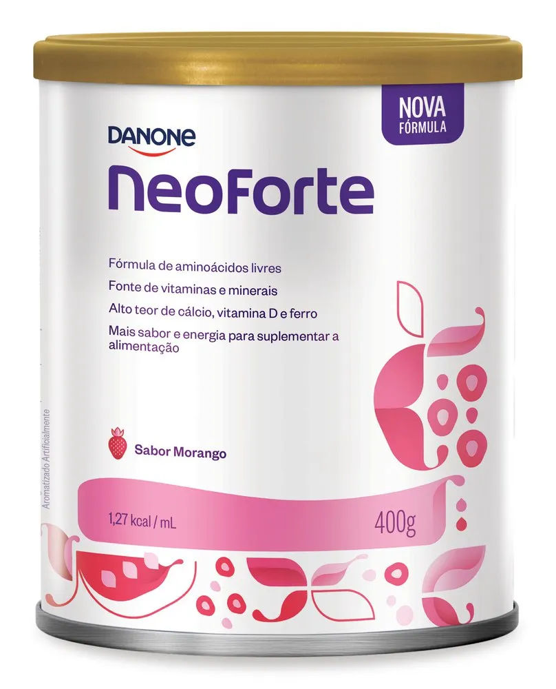 Suplemento Infantil Neoforte Morango Danone 400g
