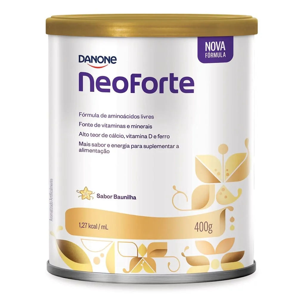Leite NeoForte Danone Baunilha 400g