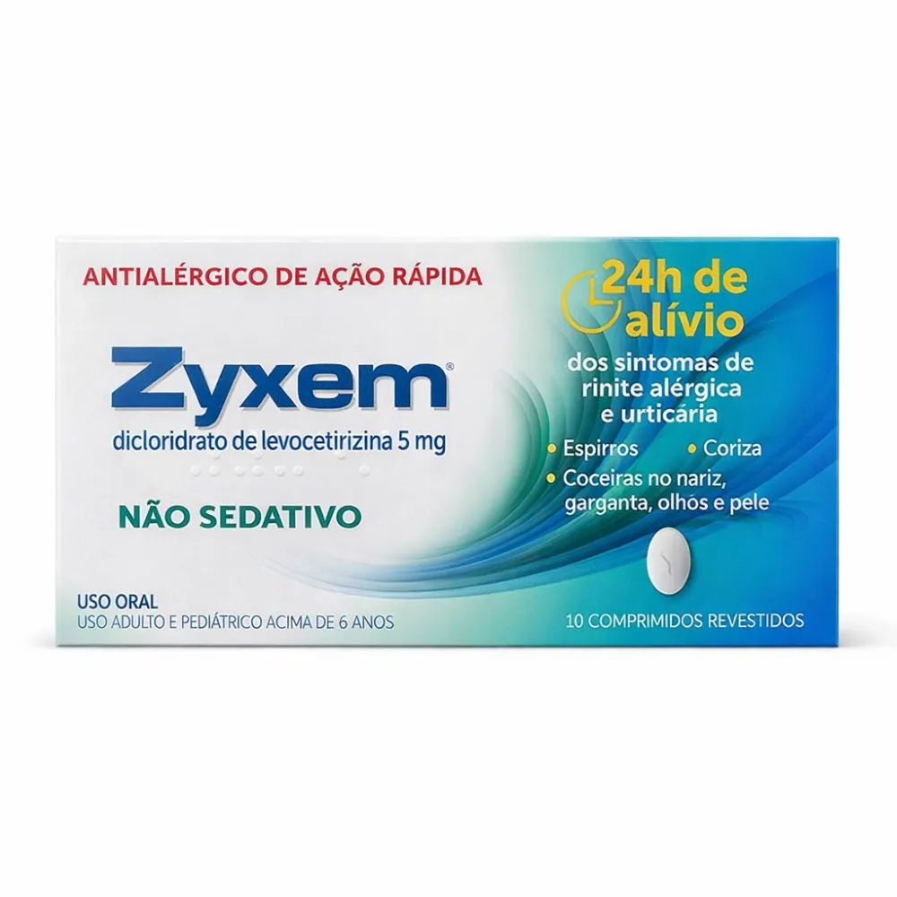 Zyxem 5mg Com 10 Comprimidos