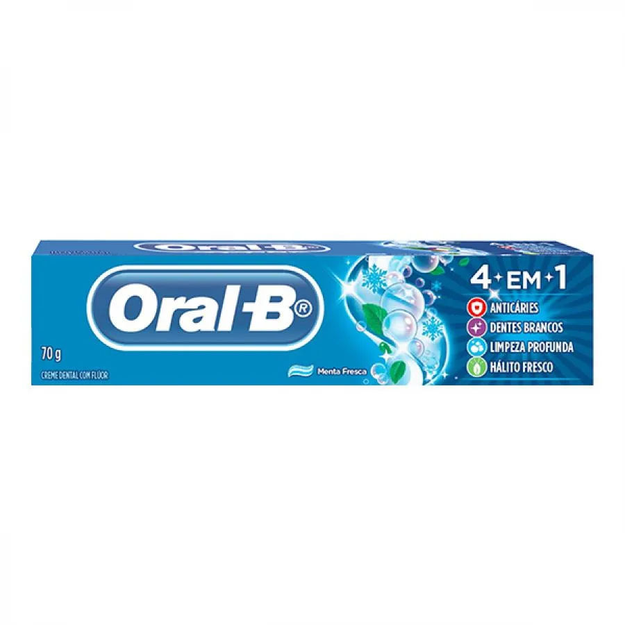 Creme Dental Oral-B 4 em 1 70g