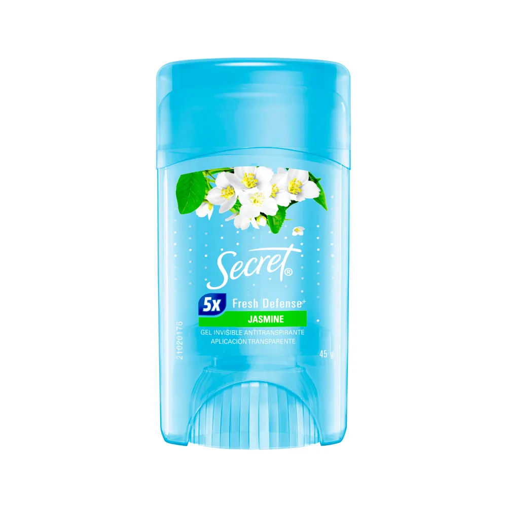 Desodorante Antitranspirante Stick Gel Secret Jasmine Feminino 45g