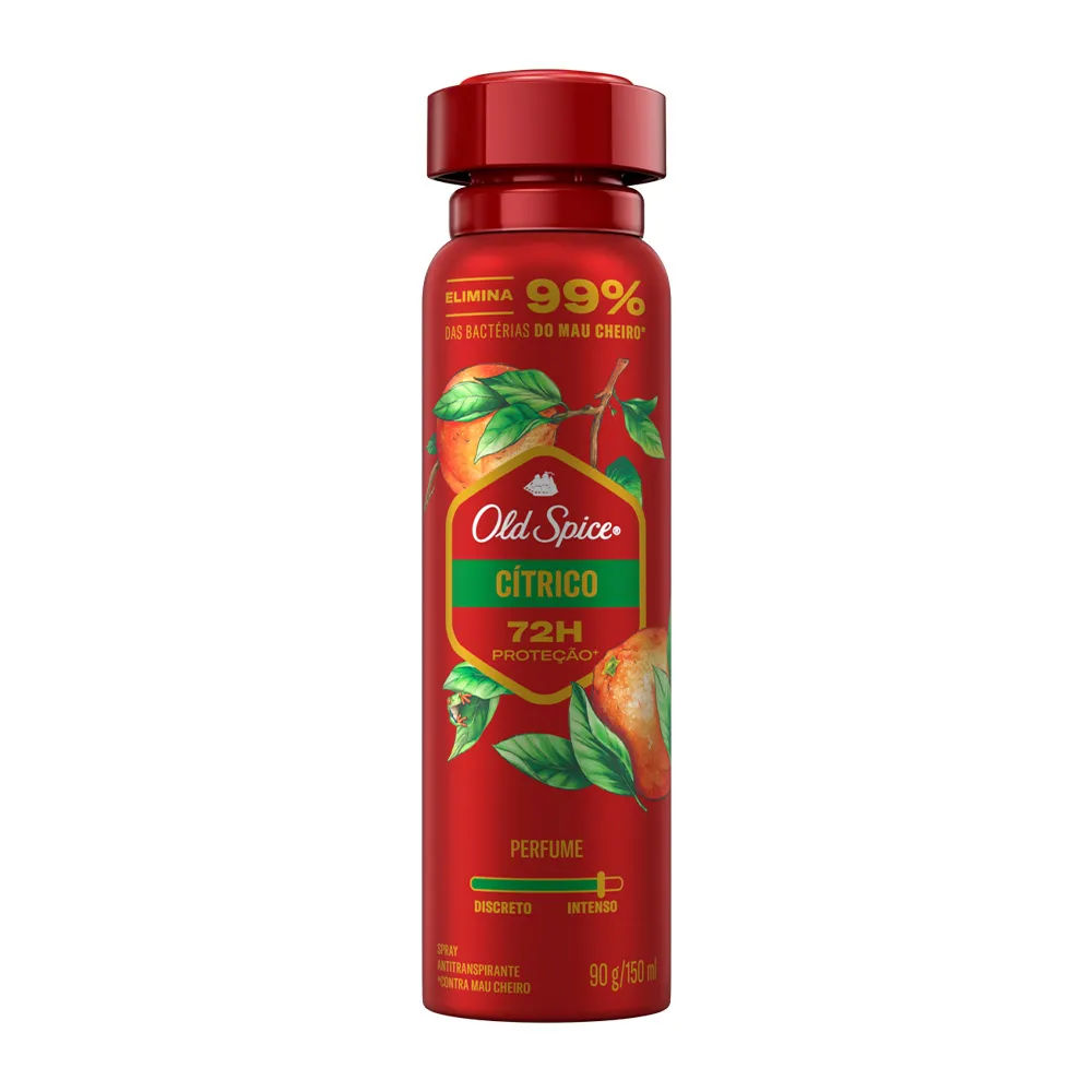 Desodorante Old Spice Masculino 150ml Aero Citrico