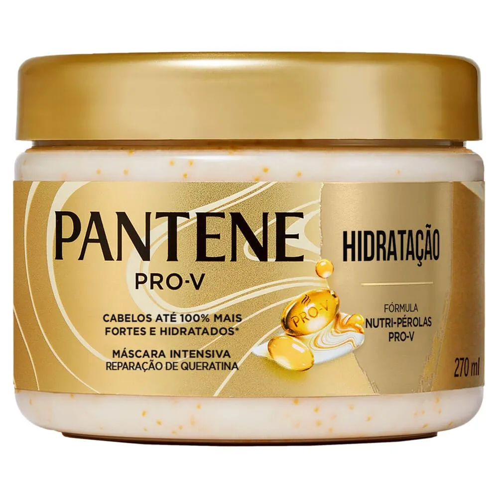 Máscara de Tratamento Pantene Hidratação Pote 270ml