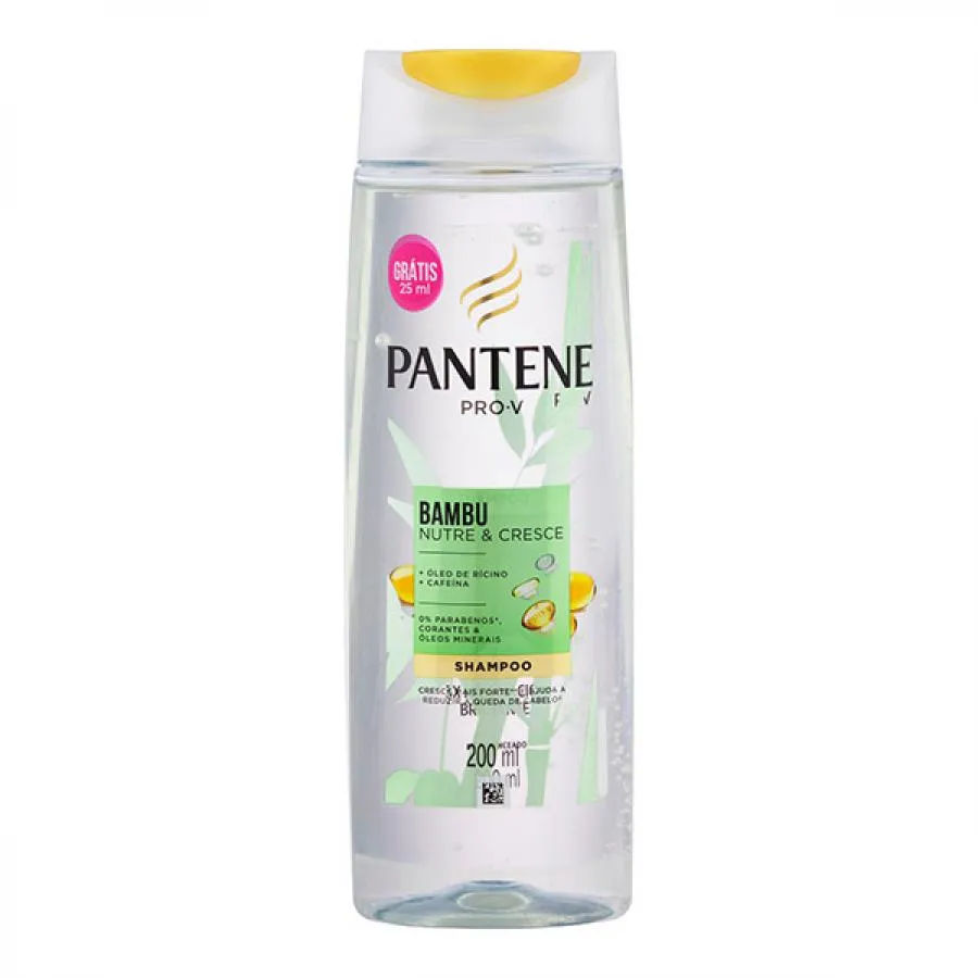Shampoo Pantene Bambu Nutre & Cresce 200ml