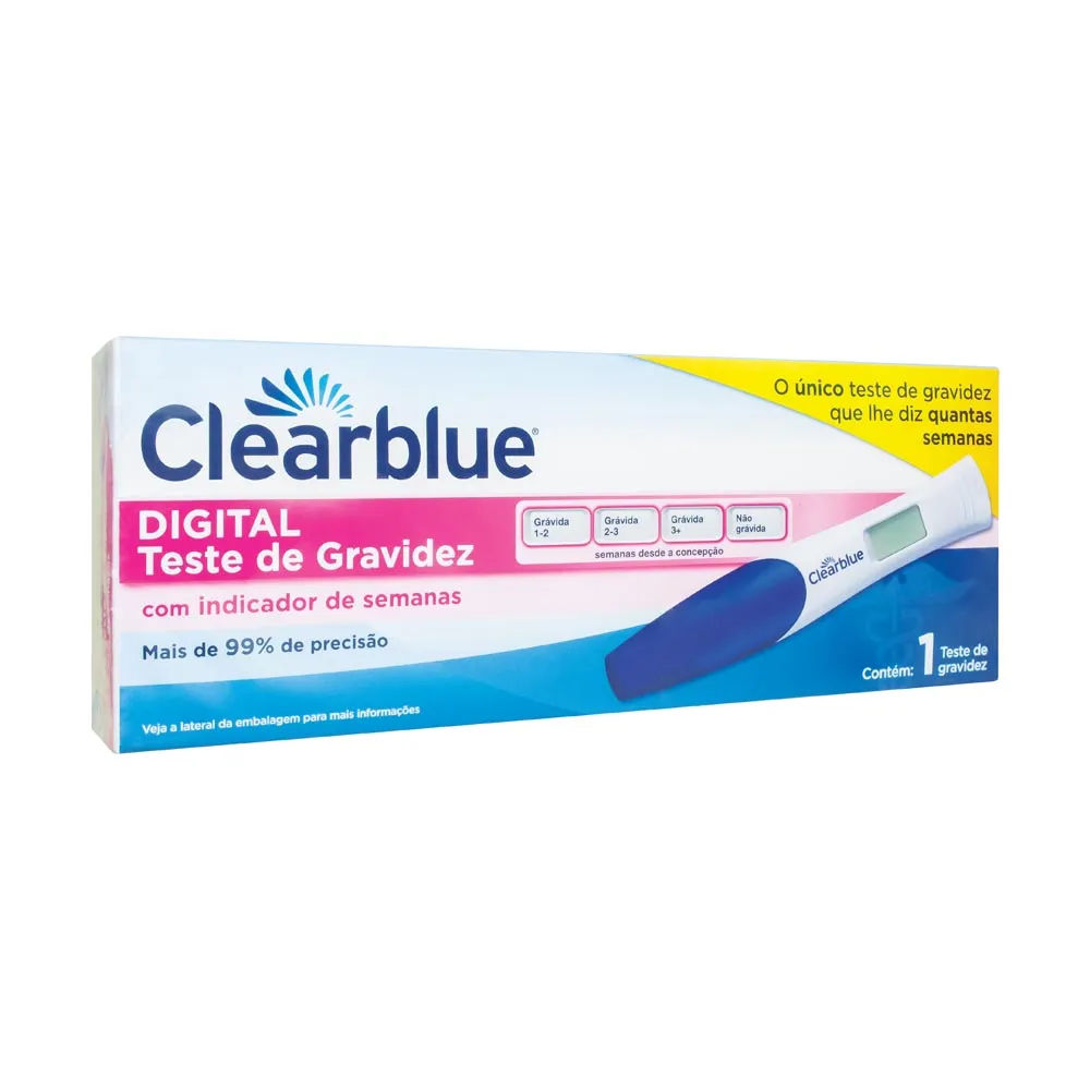 Teste de Gravidez Clearblue Pregnancy Digital