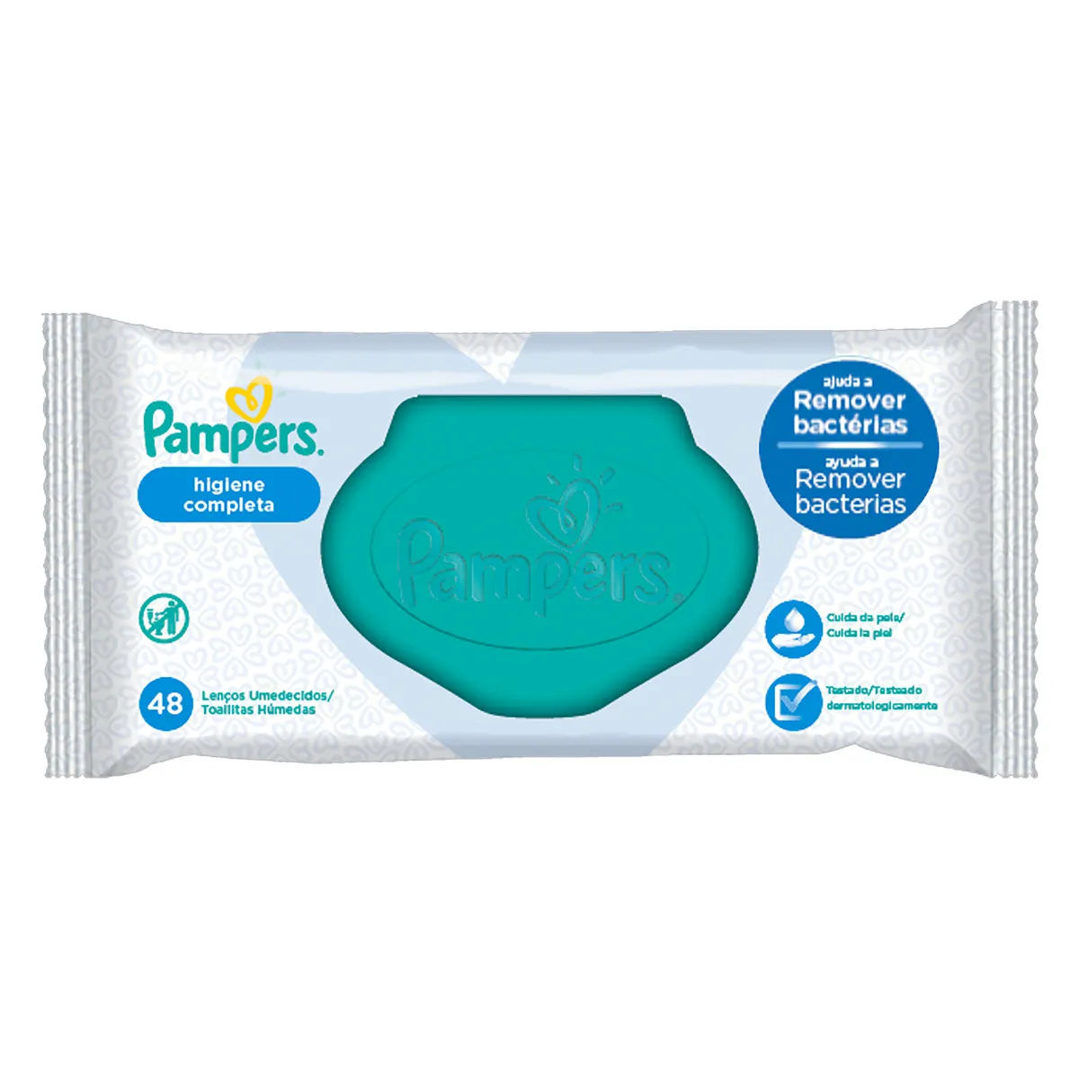 Toalhas Umedecidas Pampers 48 Unidades