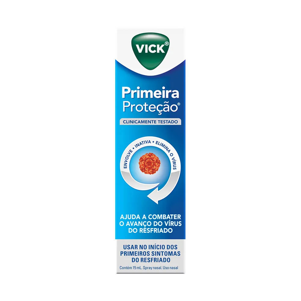 Vick Primeira Protecao Spray Nasal 15ml