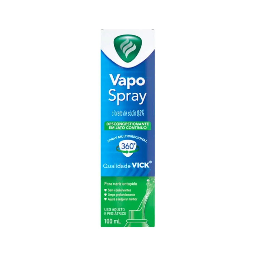 Vick Vapo Spray Gripe 100ml Spray 0,9%