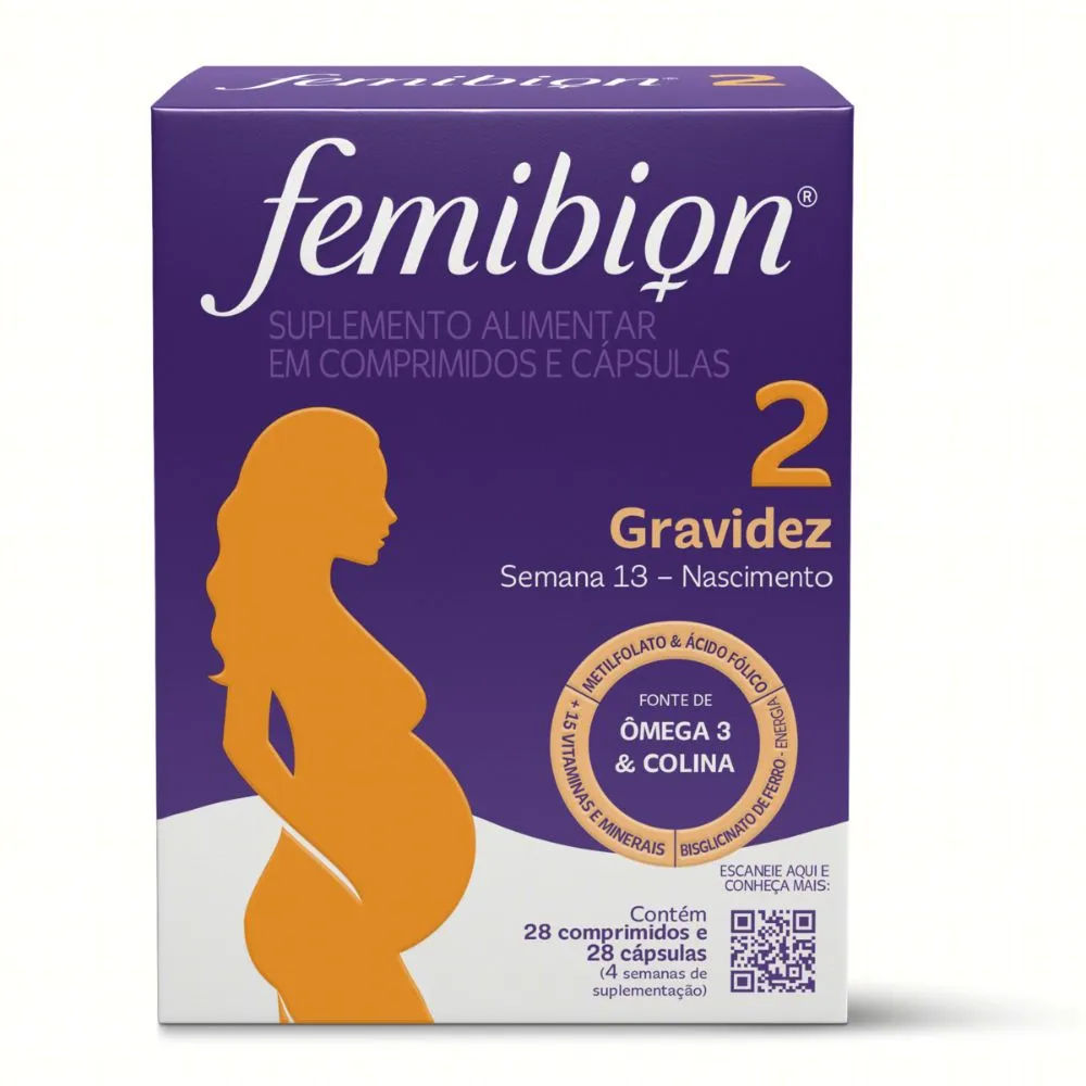 Polivitamínico Femibion 2 28 Comprimidos + 28 Cápsulas